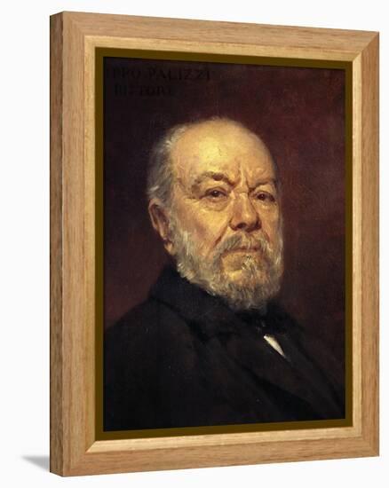 Self-Portrait-Filippo Palizzi-Framed Premier Image Canvas