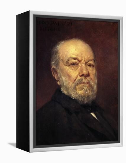 Self-Portrait-Filippo Palizzi-Framed Premier Image Canvas