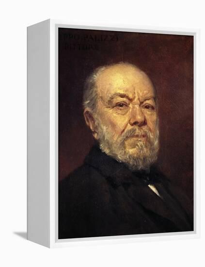 Self-Portrait-Filippo Palizzi-Framed Premier Image Canvas