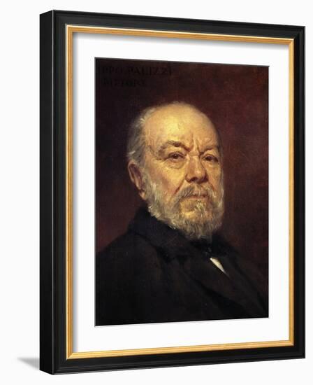 Self-Portrait-Filippo Palizzi-Framed Giclee Print