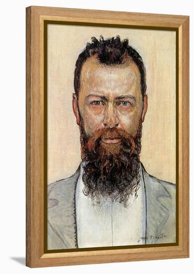 Self Portrait-Ferdinand Hodler-Framed Premier Image Canvas