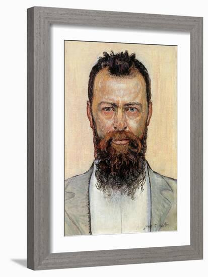 Self Portrait-Ferdinand Hodler-Framed Giclee Print