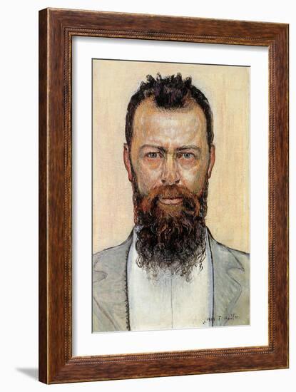 Self Portrait-Ferdinand Hodler-Framed Giclee Print