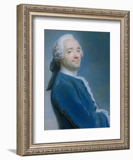 Self Portrait-Maurice Quentin de La Tour-Framed Giclee Print