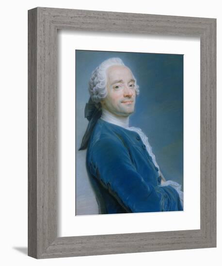 Self Portrait-Maurice Quentin de La Tour-Framed Giclee Print