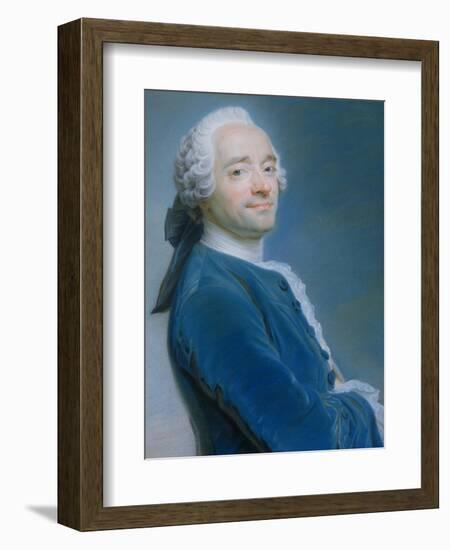 Self Portrait-Maurice Quentin de La Tour-Framed Giclee Print