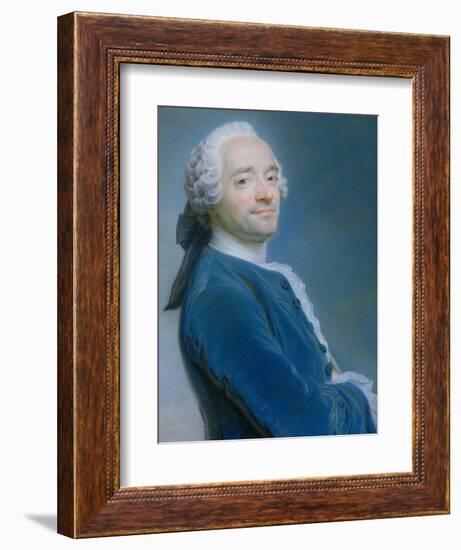 Self Portrait-Maurice Quentin de La Tour-Framed Giclee Print