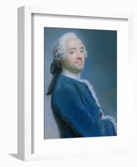 Self Portrait-Maurice Quentin de La Tour-Framed Giclee Print