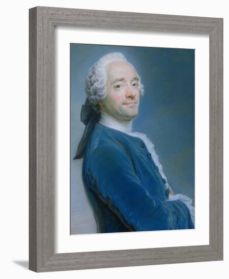 Self Portrait-Maurice Quentin de La Tour-Framed Giclee Print