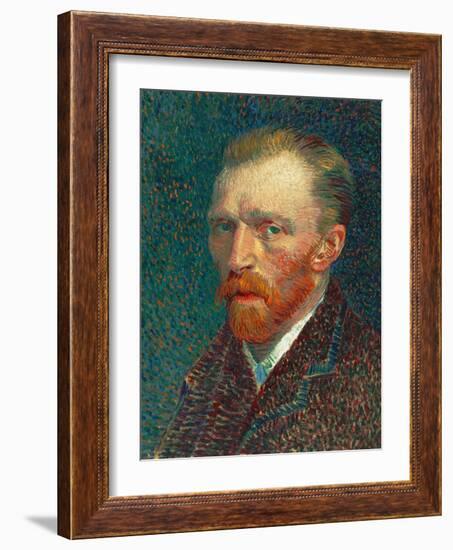 Self-Portrait-Vincent van Gogh-Framed Art Print