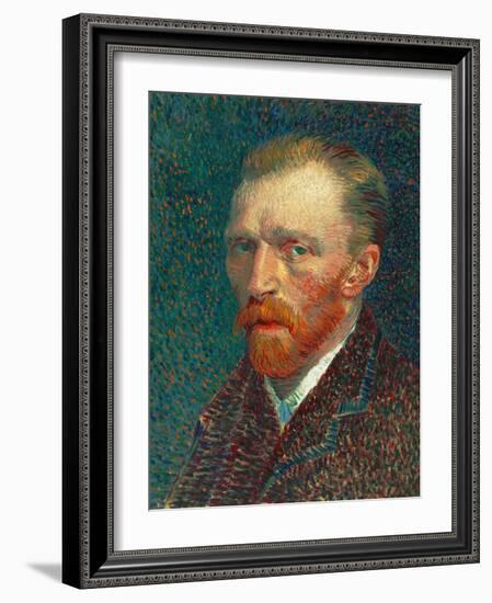 Self-Portrait-Vincent van Gogh-Framed Art Print