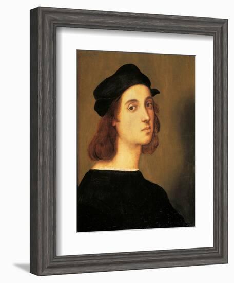 Self Portrait-Raphael-Framed Art Print