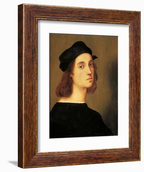 Self Portrait-Raphael-Framed Art Print