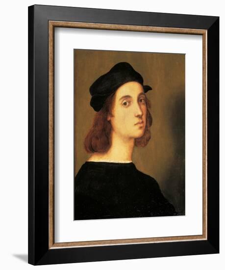 Self Portrait-Raphael-Framed Art Print