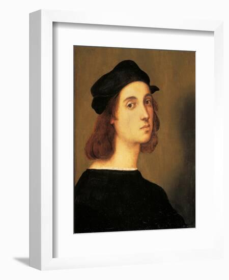 Self Portrait-Raphael-Framed Art Print