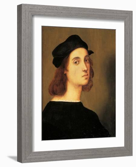 Self Portrait-Raphael-Framed Art Print