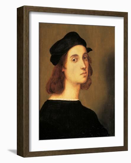 Self Portrait-Raphael-Framed Art Print