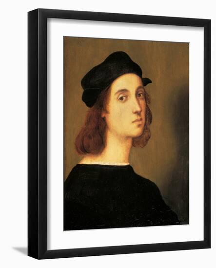 Self Portrait-Raphael-Framed Art Print