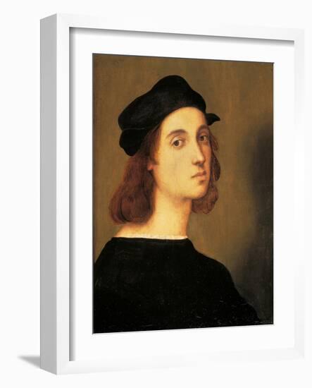 Self Portrait-Raphael-Framed Art Print