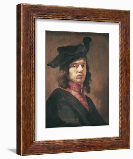 Self-Portrait-Carel Fabritius-Framed Art Print