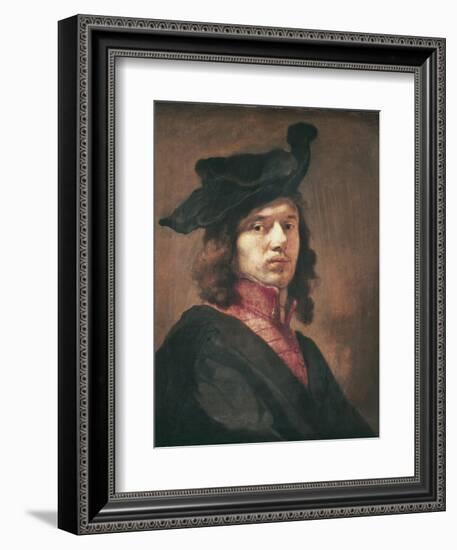 Self-Portrait-Carel Fabritius-Framed Art Print