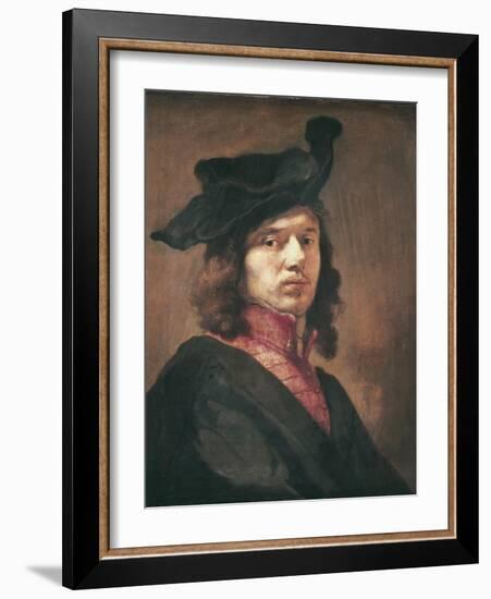 Self-Portrait-Carel Fabritius-Framed Art Print