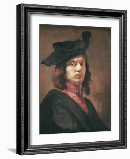 Self-Portrait-Carel Fabritius-Framed Art Print