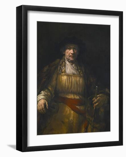 Self-Portrait-Rembrandt van Rijn-Framed Giclee Print