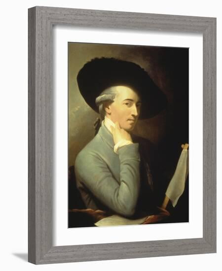 Self-Portrait-Benjamin West-Framed Giclee Print