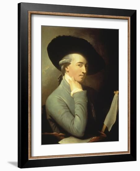 Self-Portrait-Benjamin West-Framed Giclee Print