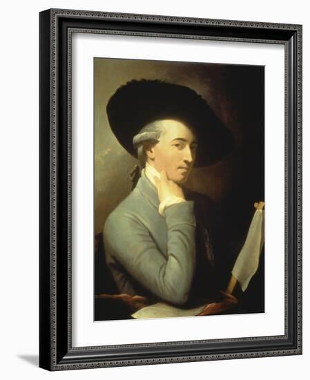 Self-Portrait-Benjamin West-Framed Giclee Print