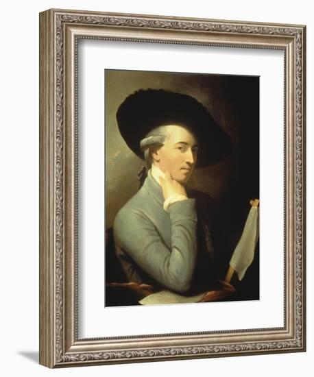 Self-Portrait-Benjamin West-Framed Giclee Print