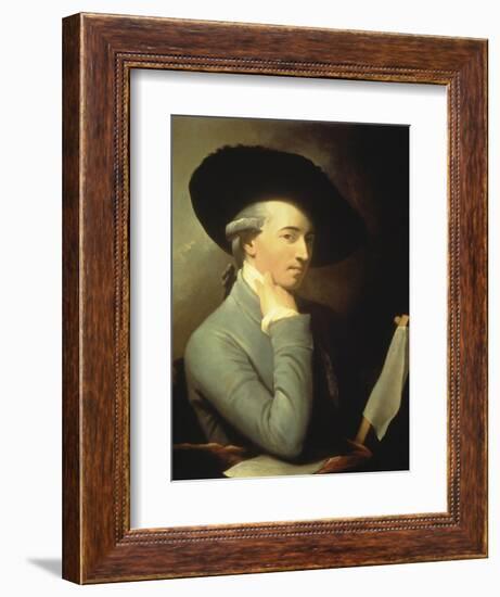 Self-Portrait-Benjamin West-Framed Giclee Print