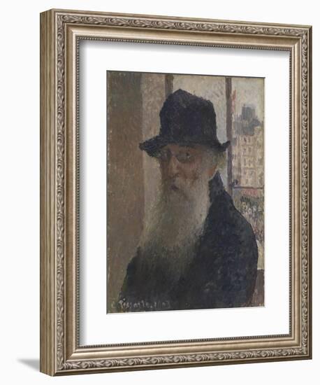 Self-Portrait-Camille Pissarro-Framed Giclee Print