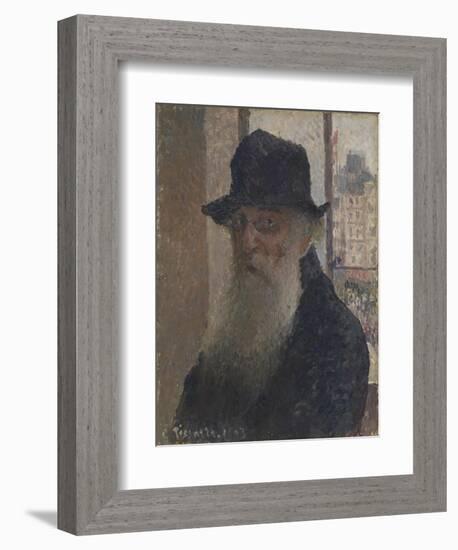 Self-Portrait-Camille Pissarro-Framed Giclee Print