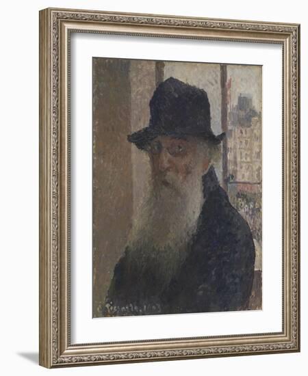 Self-Portrait-Camille Pissarro-Framed Giclee Print