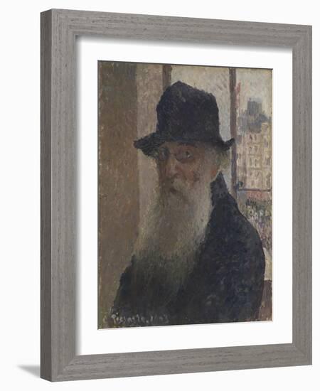 Self-Portrait-Camille Pissarro-Framed Giclee Print