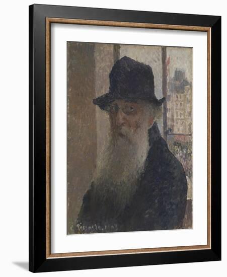 Self-Portrait-Camille Pissarro-Framed Giclee Print