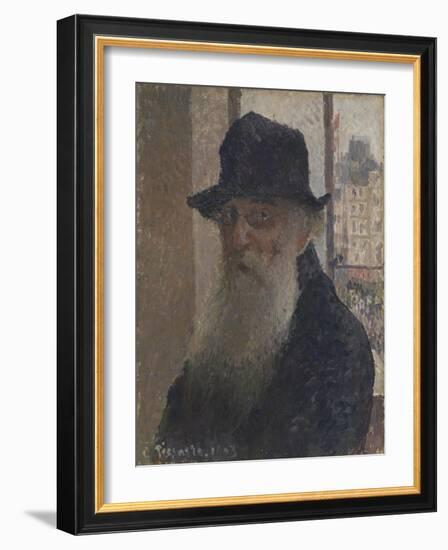 Self-Portrait-Camille Pissarro-Framed Giclee Print