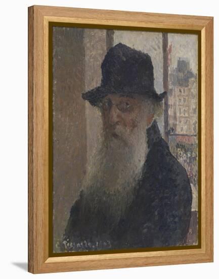 Self-Portrait-Camille Pissarro-Framed Premier Image Canvas