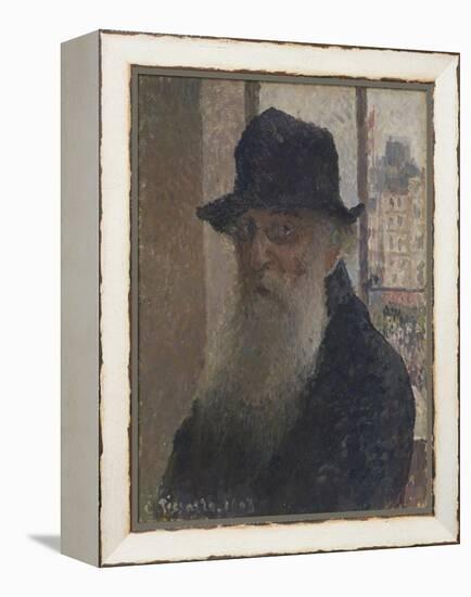 Self-Portrait-Camille Pissarro-Framed Premier Image Canvas