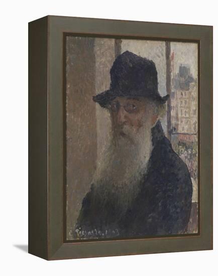 Self-Portrait-Camille Pissarro-Framed Premier Image Canvas