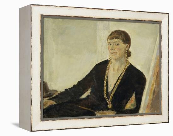 Self-Portrait-Dame Ethel Walker-Framed Premier Image Canvas