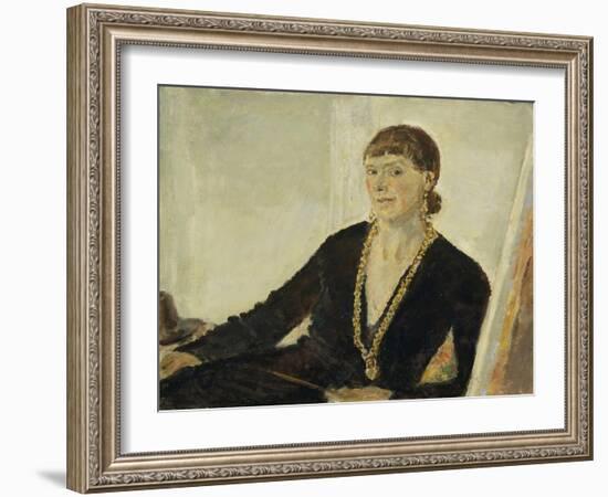 Self-Portrait-Dame Ethel Walker-Framed Giclee Print