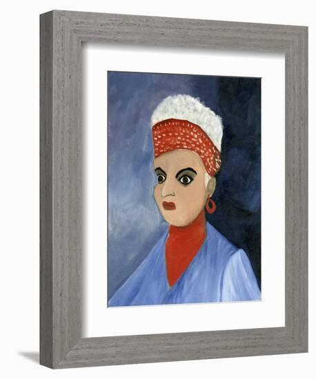 Self Portrait-Anna Belle Lee Washington-Framed Giclee Print