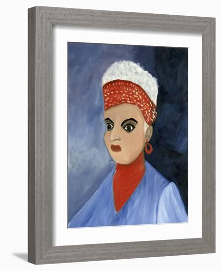 Self Portrait-Anna Belle Lee Washington-Framed Giclee Print