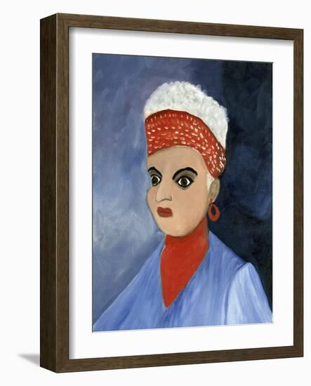 Self Portrait-Anna Belle Lee Washington-Framed Giclee Print