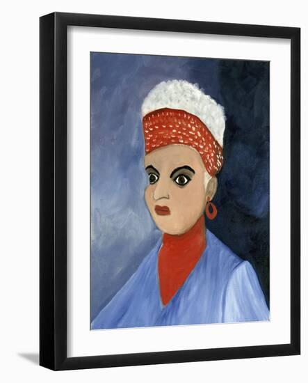 Self Portrait-Anna Belle Lee Washington-Framed Giclee Print