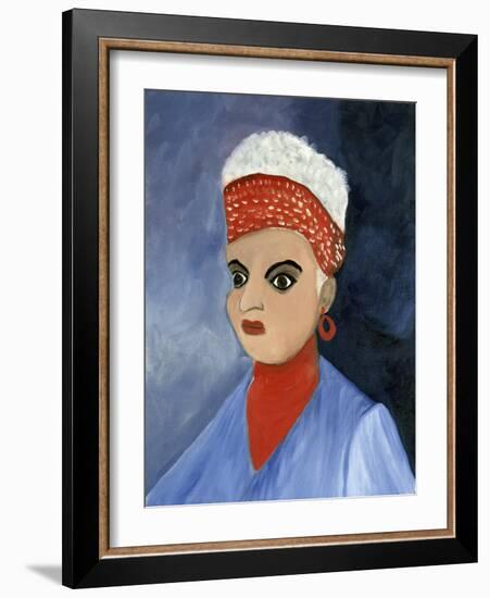 Self Portrait-Anna Belle Lee Washington-Framed Giclee Print