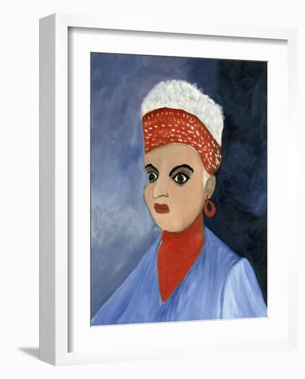 Self Portrait-Anna Belle Lee Washington-Framed Giclee Print